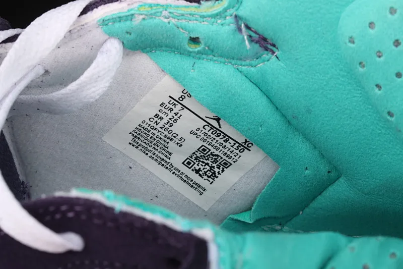 All categories Air Jordan Jordan series basketball shoes Air Jordan 1 High Z version Air Jordan 1 Zoom CMFT Pairs Daybreak AJ1 Joe 1 Purple Grape CT0978-150